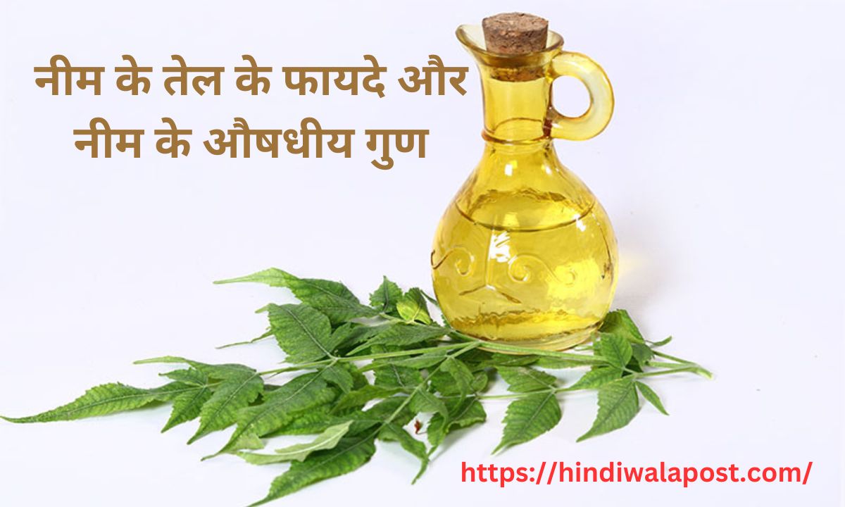 Benefits of Neem Oil in Hindi | नीम के तेल के फायदे और नीम तेल के औषधीय गुण